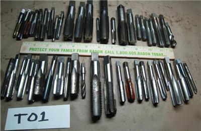 (50) pc. machinist taps, lot#T01