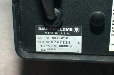 Bausch & lomb 2-axis decimetric ii for j&l comparators