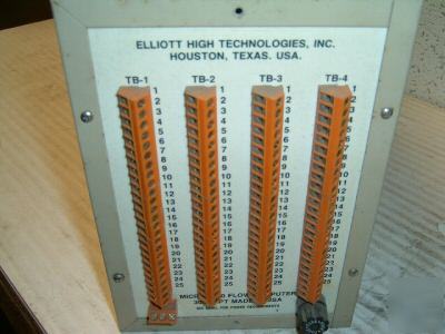 Elliott micro 3000 fc/rtu-156 flow computer <695N2