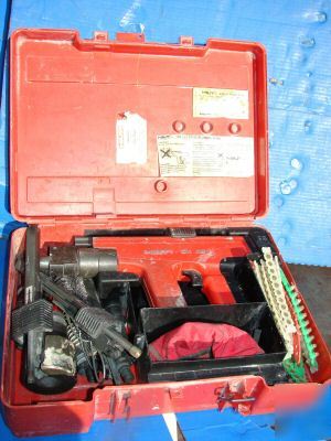 Hilti DX451 powder actuated nailer case loaded tools