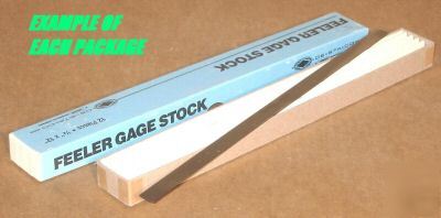 New destaco steel feeler guage stock - multiple lot