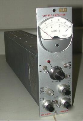 Unholtz dickie D11 charge amplifier accelerometer