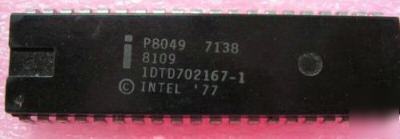 D8049, mcu, rare, collectible, intel, 40 pin dip, 1 ea.