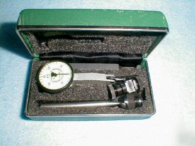 Federal testmaster .001 jeweled dial w/case & accessory