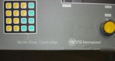 Fsi spin dryer multi step controller