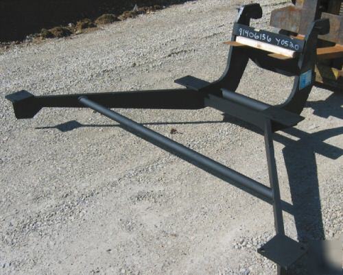 Gradall jibb forklift attachment work platform base 