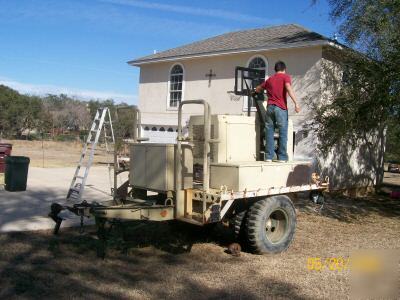 Heavy duty welder generator