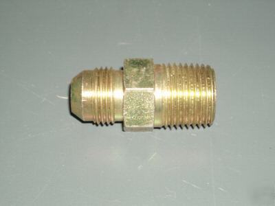 Hyd adapter union- # 8 male jic x # 8 male npt-straight