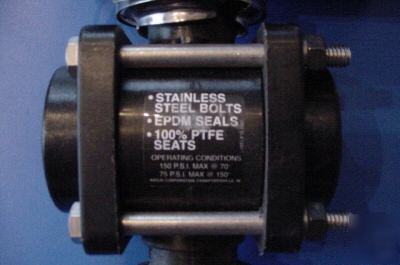 New 1 banjo EV100BL242 3-way valve 1X1X1 150PSI 5WIRE 