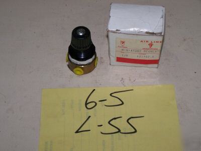 1 airmatic-allied inc miniature regulator 1/8 0-125 psi