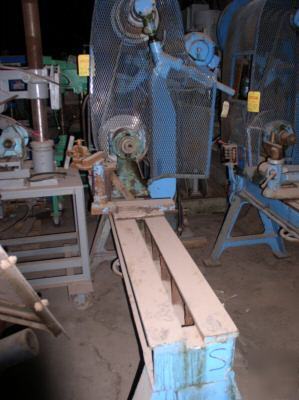 26'' hepworth spinning lathe #9 5 hp 5 speed 48'' bed