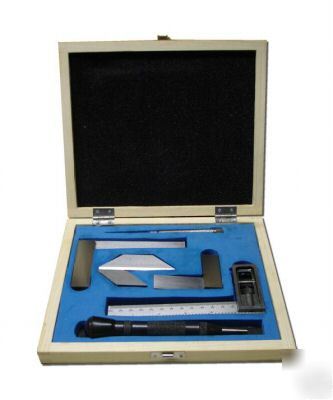 Adjustable double square, automatic center punch 150685