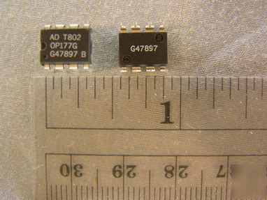 15 analog OP177 ultraprecision op amp ic's