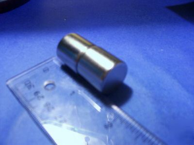 2 neodymium (N48) rare earth cylinder 3/4