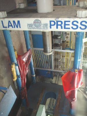 200 ton rogers 4-post down-acting hydraulic press 24669
