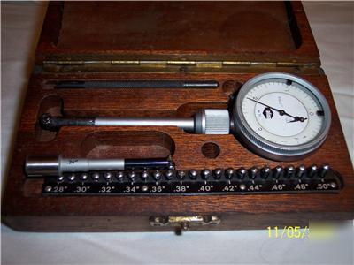 Alina small bore gage W31 with extra base and case