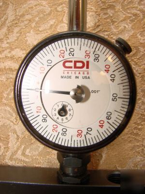 Cdi mechanical dial depth gage no.26104BC