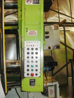 Engel injection molding machine 750 ton 109 oz shot