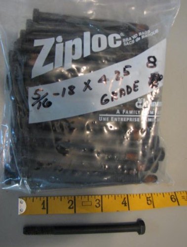 Grade 8 bolts lot 5/16 x 4.25 bolt screw