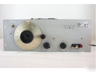 Hewlett packard hp 200CDR wide range oscillator *as is