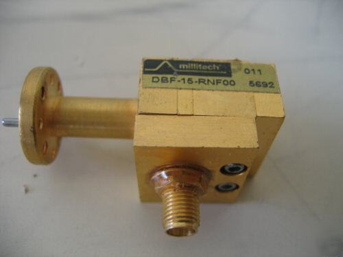 Hughes 47324H-1111 detector, 50 - 75 ghz