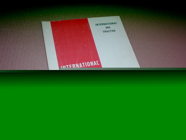 Ih 464 tractor operator manual