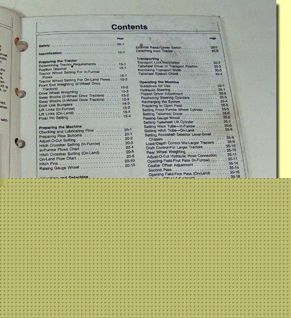 John deere 2810 semi-integral moldboard plow manual