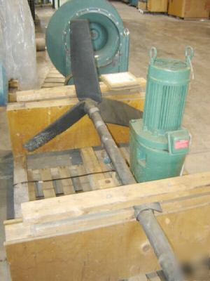 Lightinin mixer rubber coated shaft & props (4211)