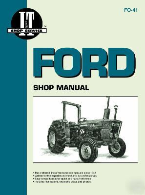 New ford holland i&t shop service repair manual fo-41