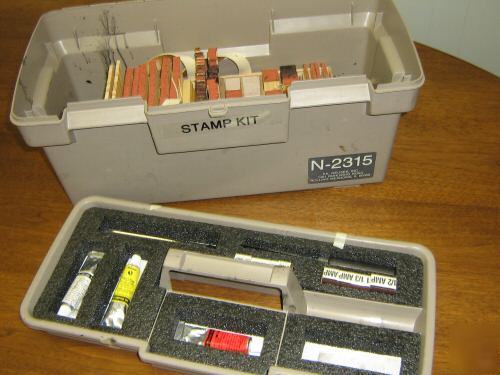 Pk neuses inc. stamping kit model #n-2315 