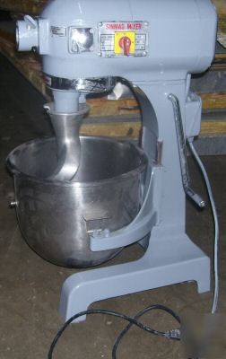 Sinmag 20 qt mixer bowl hook bakery cake donut dough