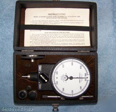 Tachometer machine rpm gage sticht N4 scientific instru