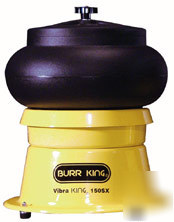 0.5FT vibratory finisher, burr king 150SX vib