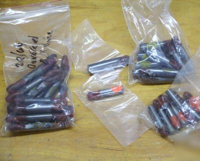 33PC lot resharpened ball nose end-mills nice 