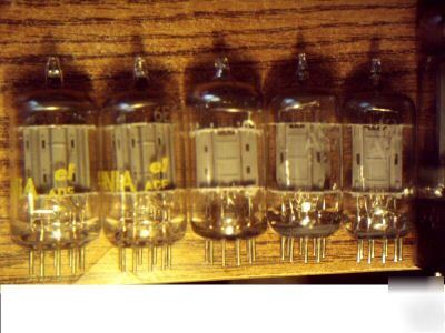 6 amp tubes matching 12AX7 nos 6EU7 & 5AR4/GZ63 mullard