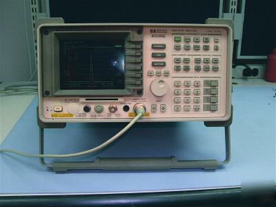 Hp 8596E spectrum analyzer with options