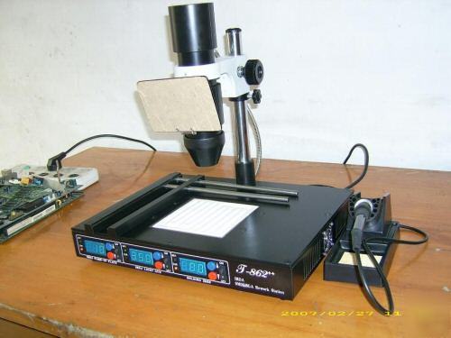 Irda infrared smt desoldering rework station 4 pda 800W