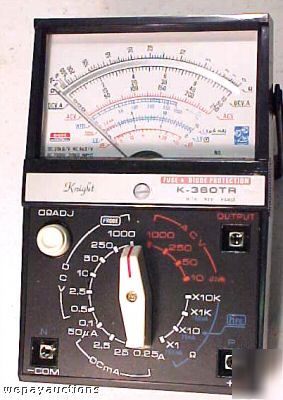 K-360TRA professional multitester & transistor tester 5