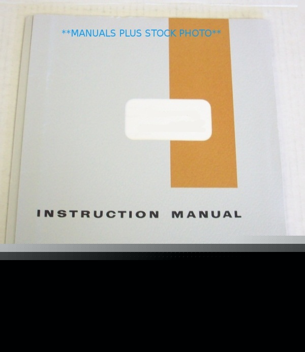 Kepco sm 36-5/sm 3 op/service manual - $5 shipping 