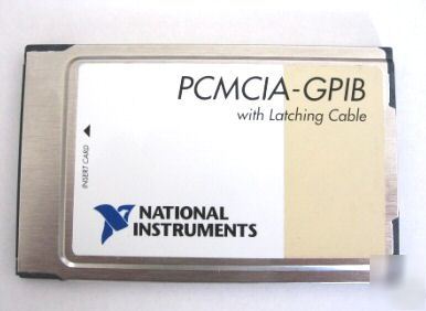 National instruments ni latching pcmcia gpib & 2M cable