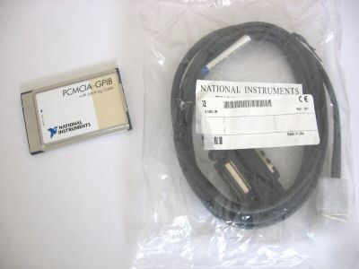 National instruments ni latching pcmcia gpib & 2M cable