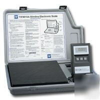 New slimline electronic refrigerant charging scale tif 