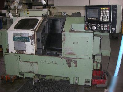 Okuma model lb-15 cnc turning center