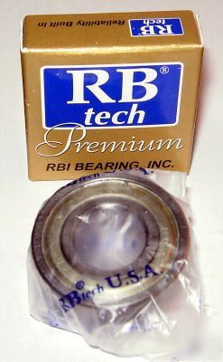 R8-zz premium grade ball bearings, 1/2