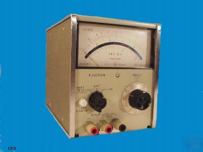 Voltmeter, hewlett packard 4038 decibel/ac