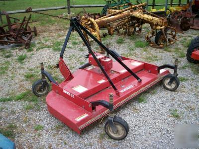 Bush hog 6' finish mower RDTH72