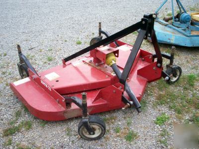 Bush hog 6' finish mower RDTH72