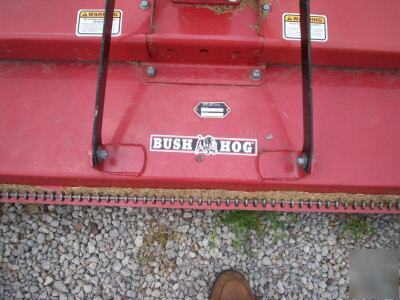 Bush hog 6' finish mower RDTH72