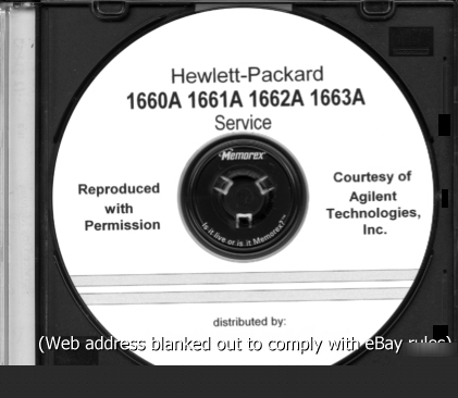Hp 1660A 1661A 1662A 1663A service manual