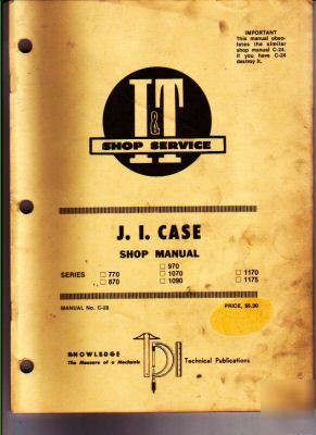 Ji case manual 770 870 970 1070 1090 1170 1175